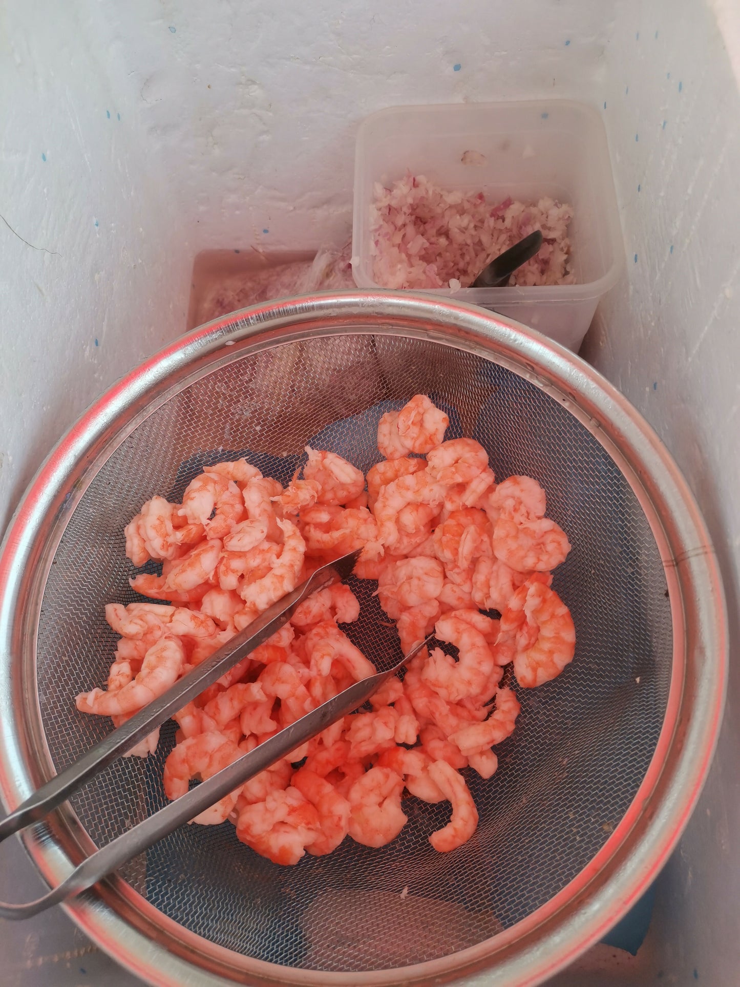 Ceviche de camarones