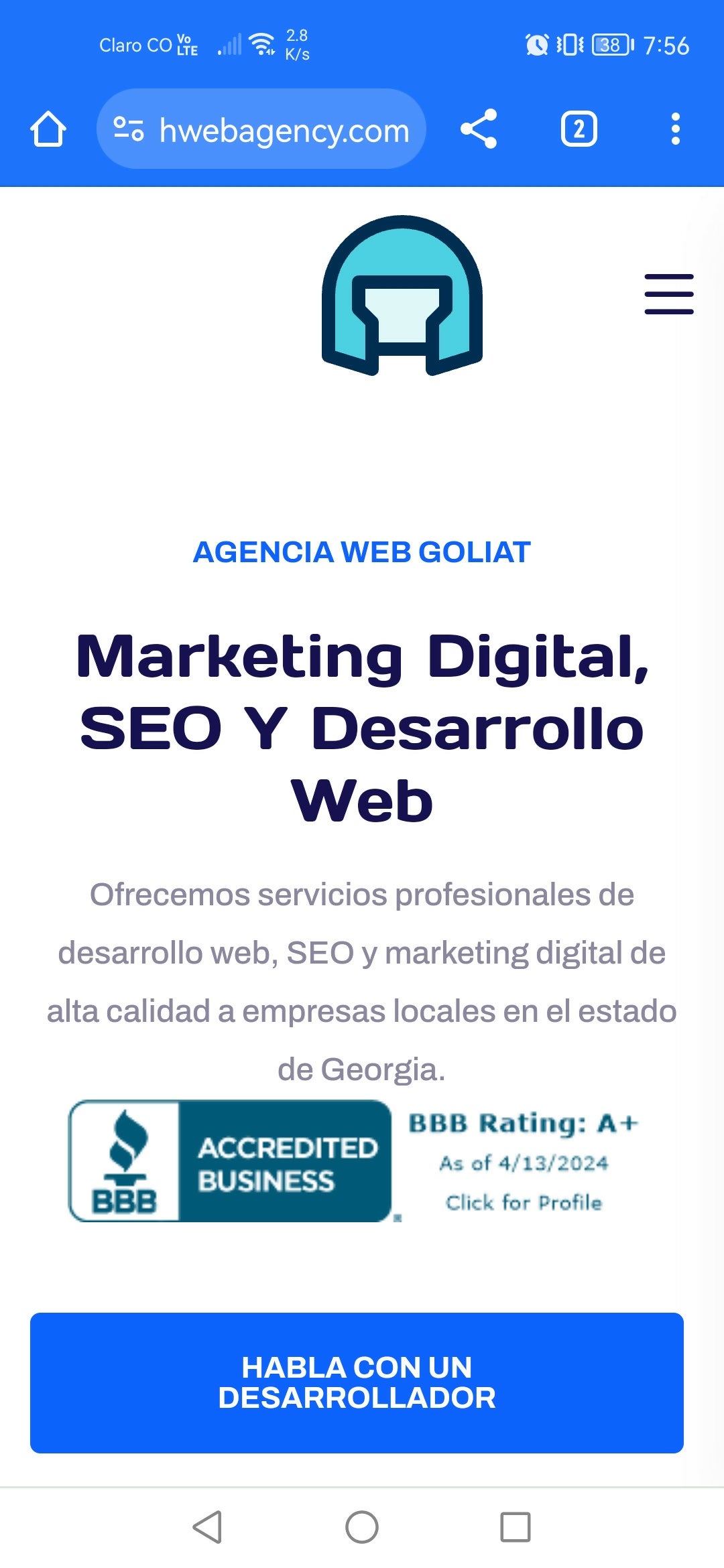 Desarrollo de páginas web