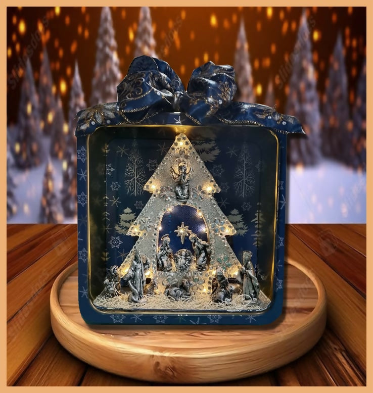 Pesebre “Azul de Invierno”