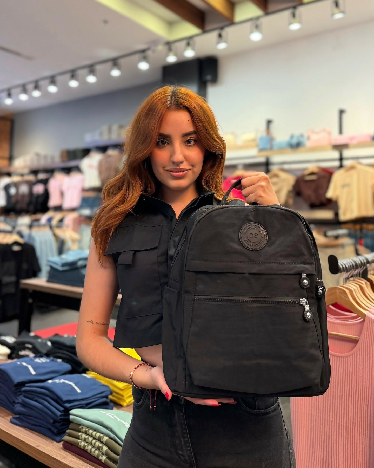 Mochila Casual Negra
