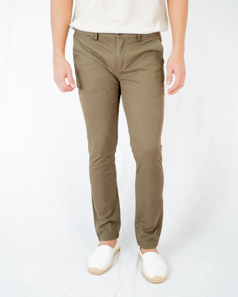 Pantalón Drill - Color VERDE Khaky