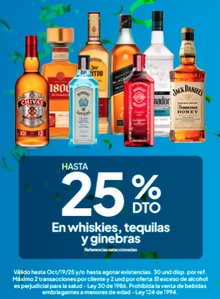 Hasta 25% Descuento